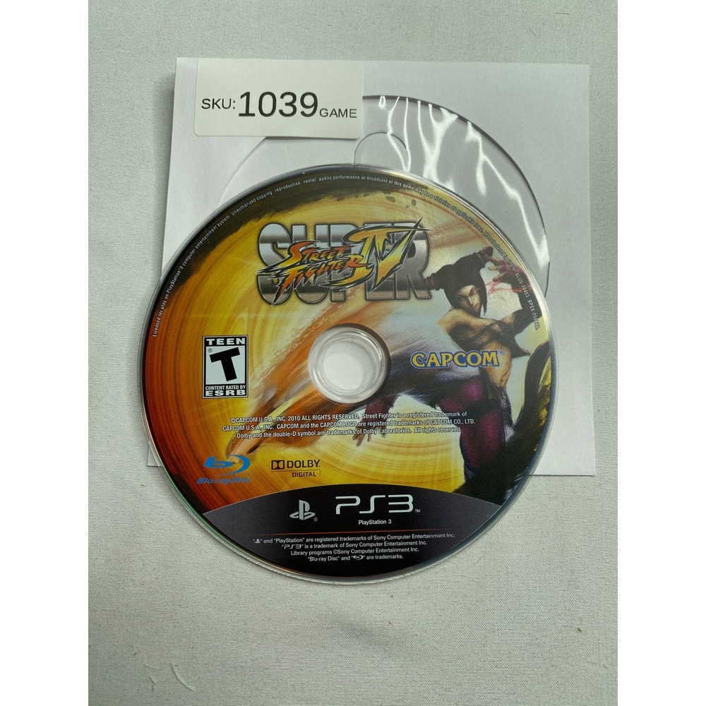 Super Street Fighter IV Sony PlayStation 3